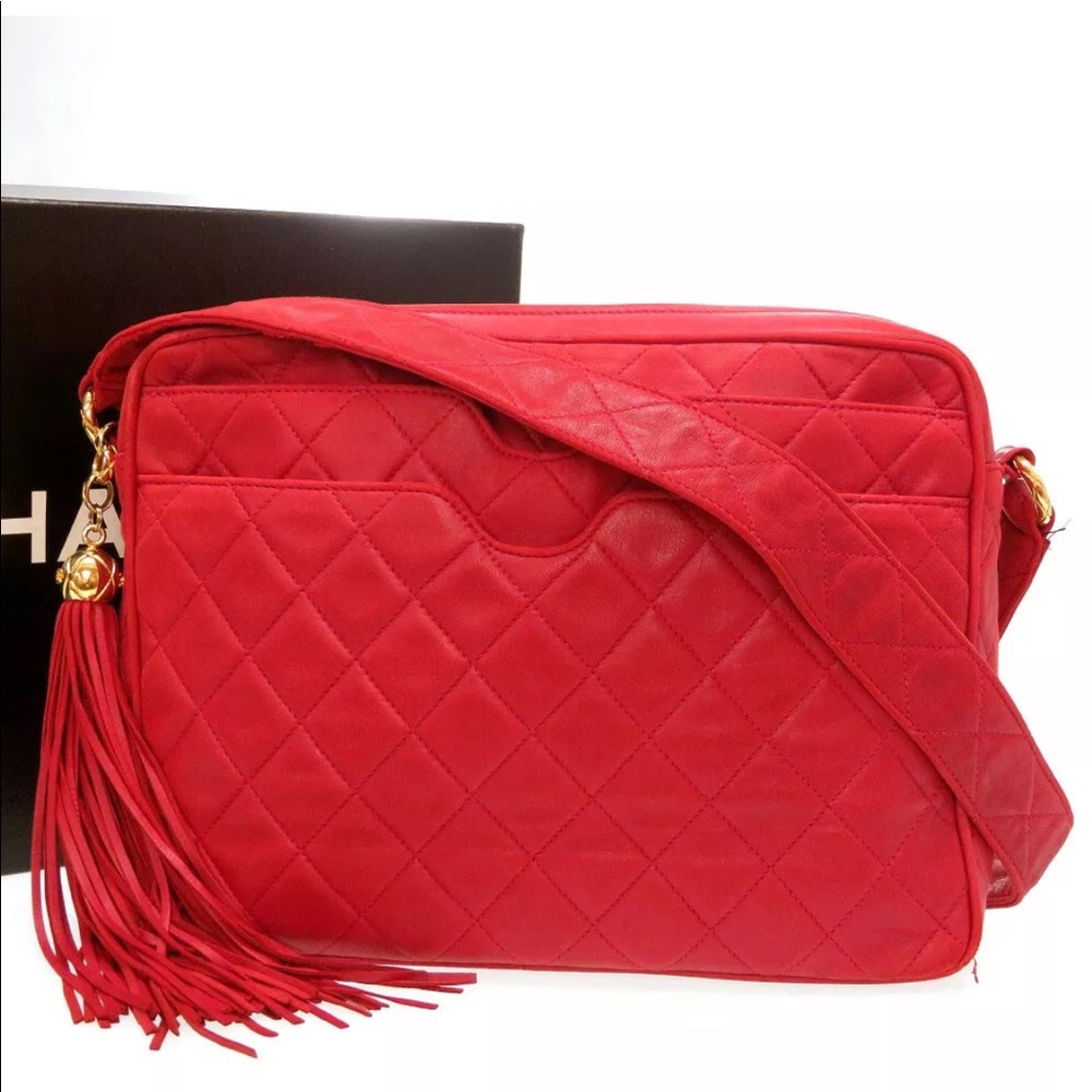 Gorgeous Red Authentic Chanel Purse